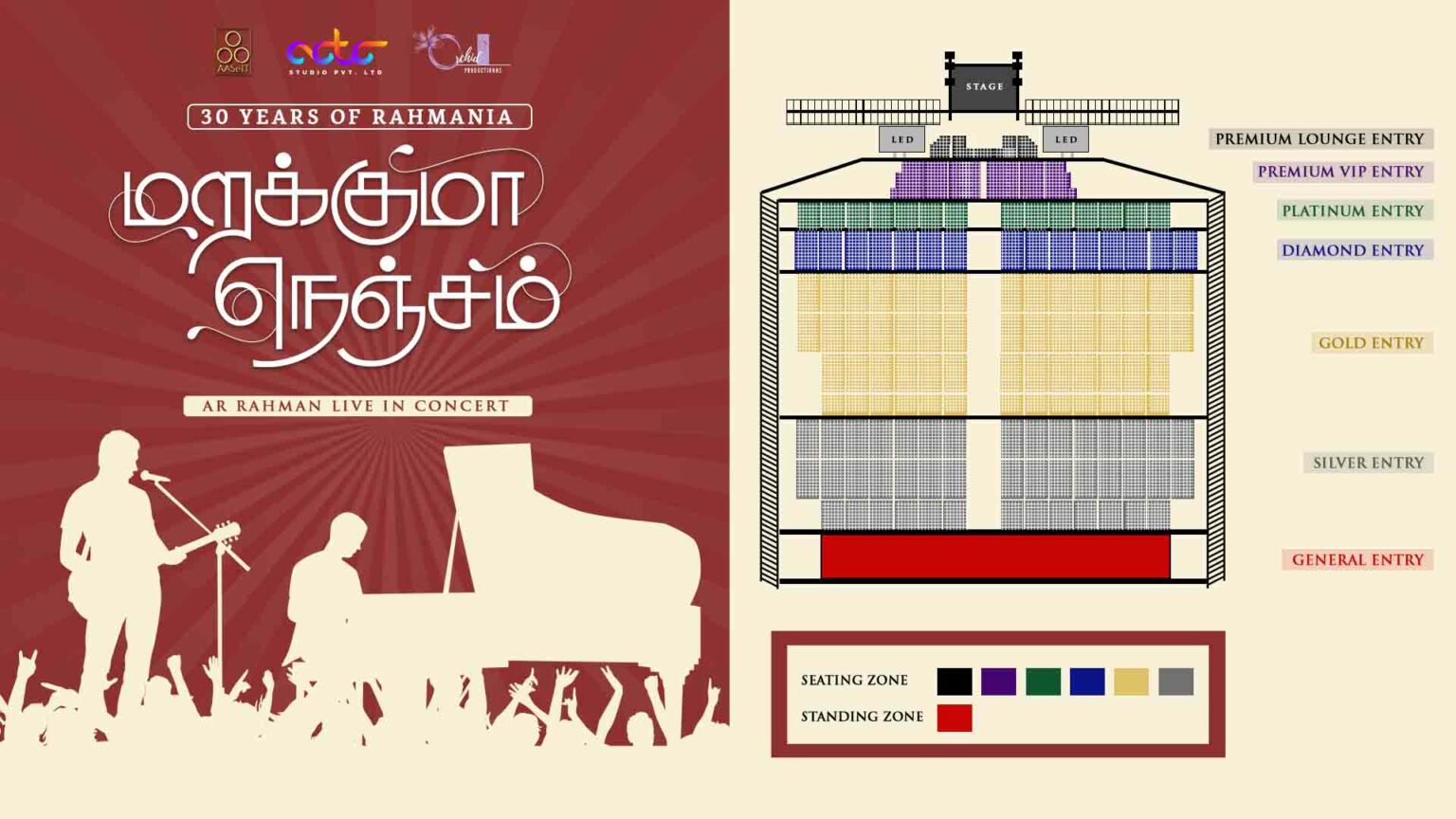 Marakkuma Nenjam – A. R. Rahman Live - ACTC Events